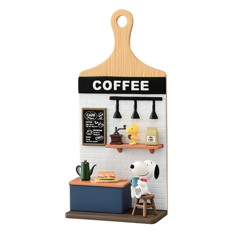 Snoopy Rement Miniature Board Collection Asst 6pcs