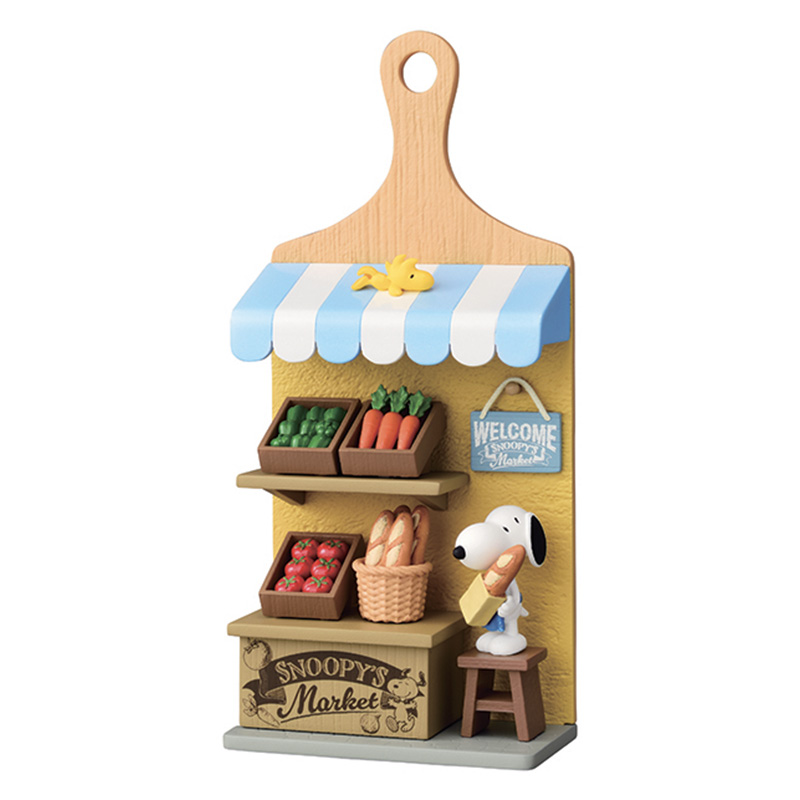 Snoopy Rement Miniature Board Collection Asst 6pcs