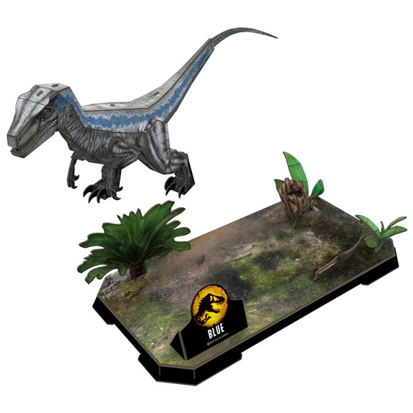Jurassic World Dominion Puzzle 3D Blue 