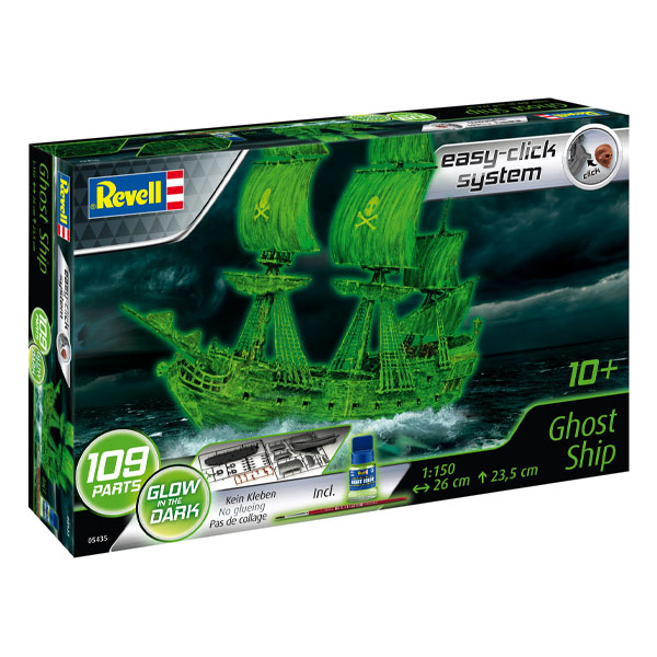 Bateau Fantome Maquette 1/150 Easy Click Peinture Phospho 