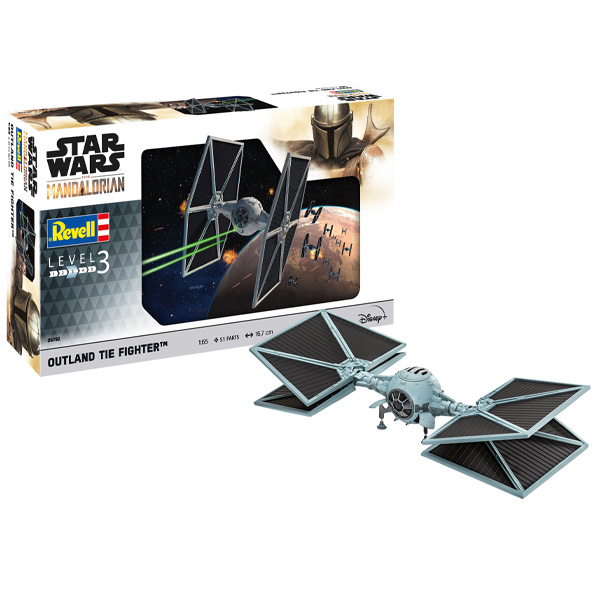 SW The Mandalorian Maquette 1/65 Outland Tie Fighter 16cm