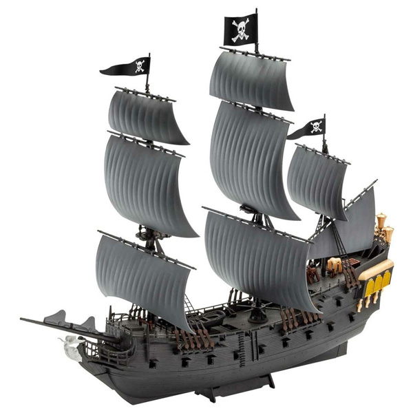 Pirates Des Caraibes Maquette 1/150 Easy Clic Model Set Black Pearl