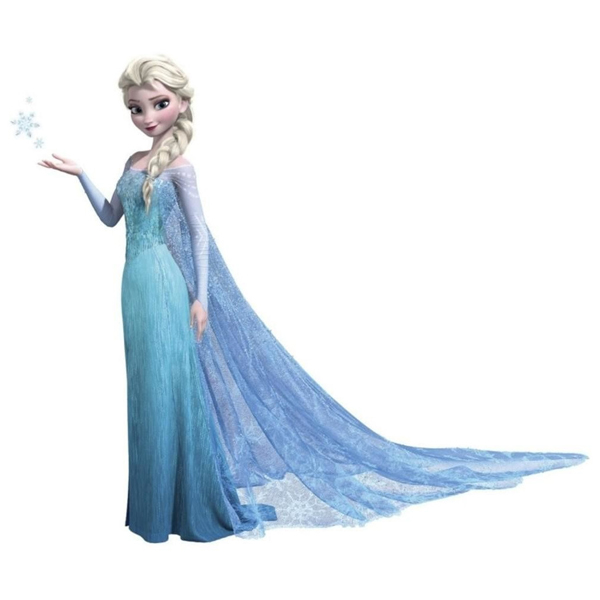 Disney Sticker Mural Geant Frozen Elsa 122X104Cm