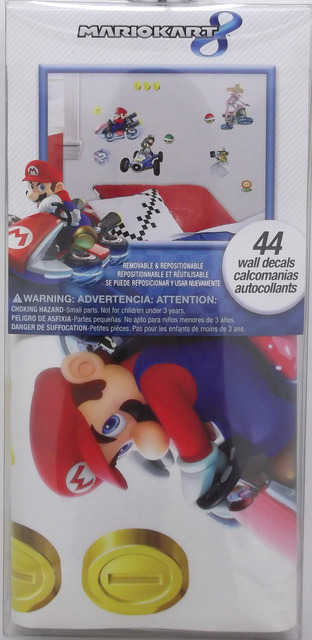 Nintendo Stickers Muraux Moyens Mario Kart 8 46X25cm