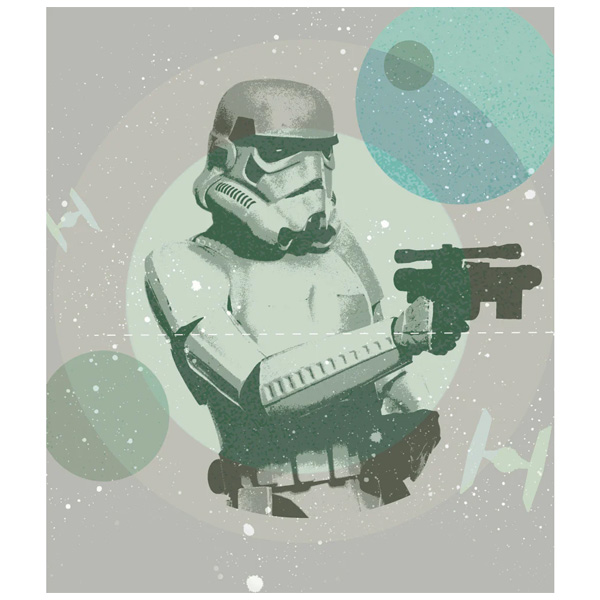 Star Wars Poster Geant Tissu Stormtrooper 152X132cm