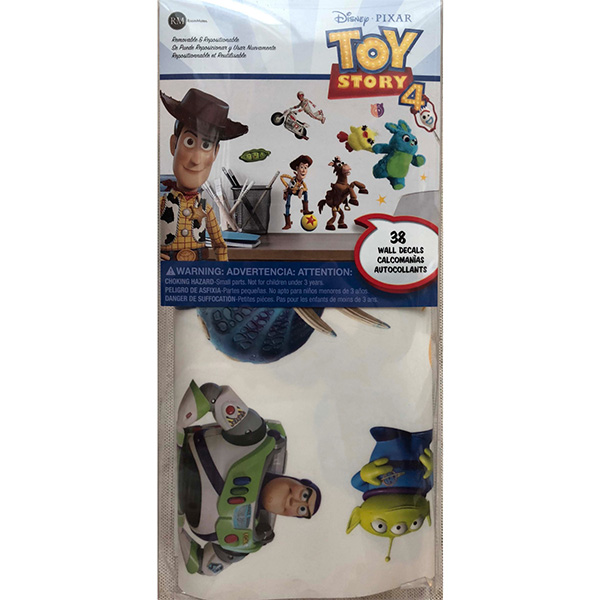 Disney Stickers Muraux Moyens Toy Story 4 20X28cm