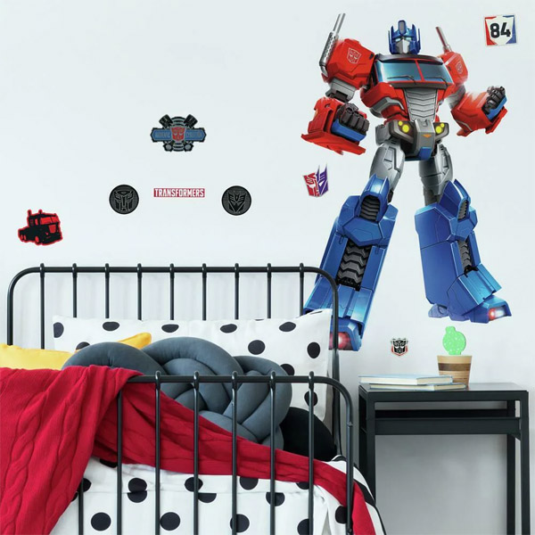 Transformers Sticker Mural Geant Classic Optimus 63X91Cm