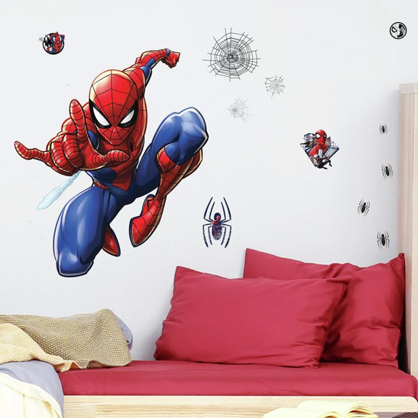 Marvel Sticker Mural Geant Spider-Man 69X84Cm