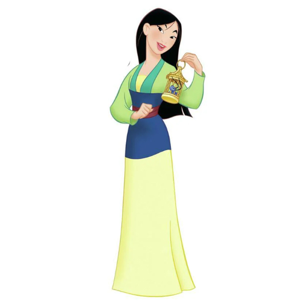 Disney Sticker Mural Geant Mulan 125X41Cm