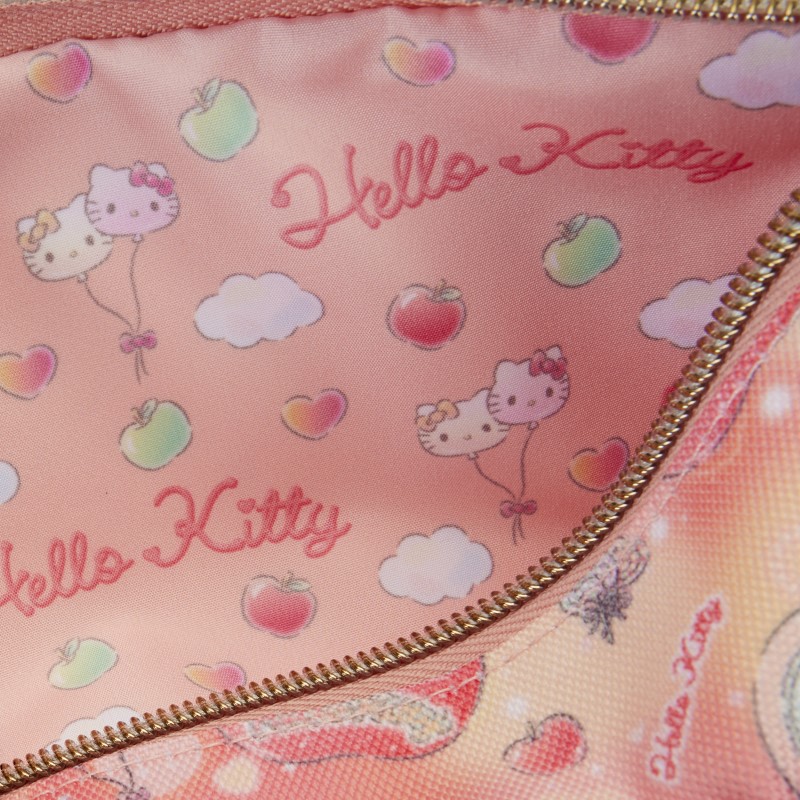 Hello Kitty Loungefly 50Th Anniv Mini Sac A Dos Classic Aop Nylon Square - Magic Heroes