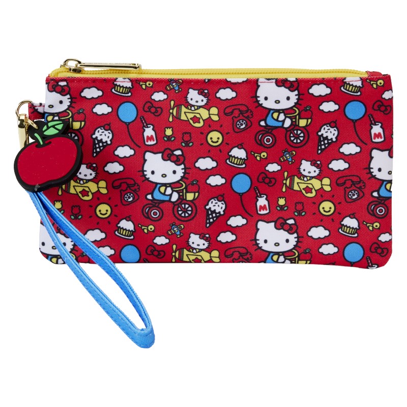 Hello Kitty Loungefly 50Th Anniv Pochette Classic Aop Nylon