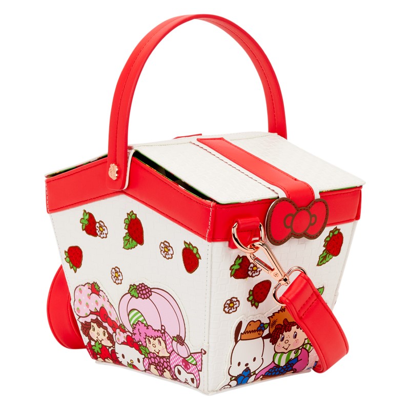Hello Kitty Loungefly Sac A Main Sanrio X Strawberry Shortcake