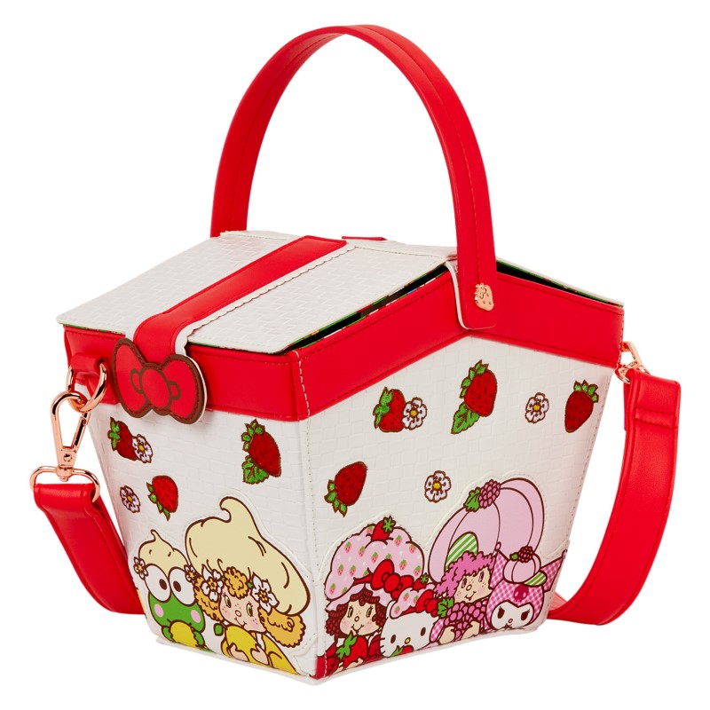 Hello Kitty Loungefly Sac A Main Sanrio X Strawberry Shortcake