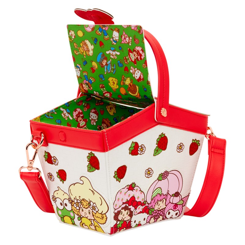 Hello Kitty Loungefly Sac A Main Sanrio X Strawberry Shortcake