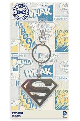 DC Universe porte clé métal Superman Logo 