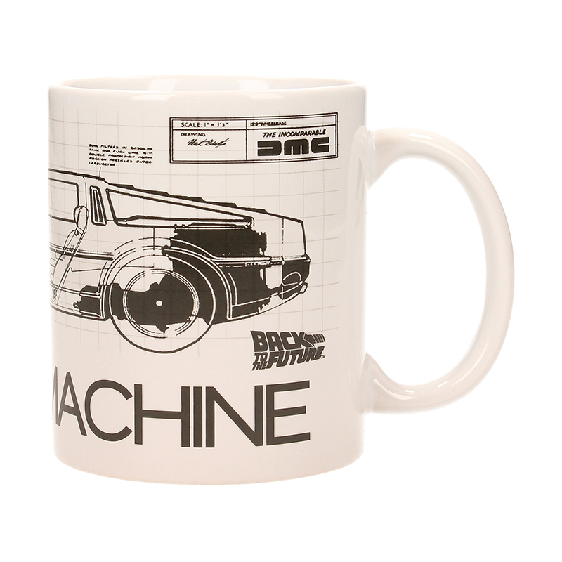 Retour Vers Le Futur Mug  Time Machine