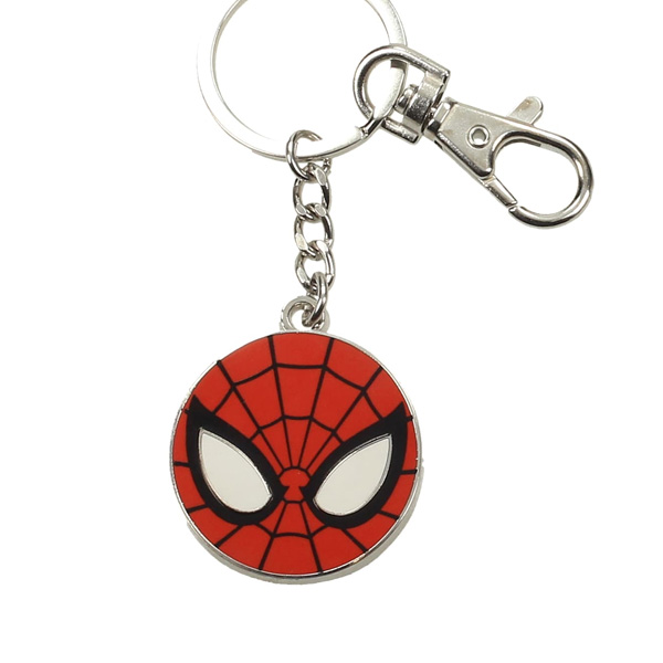 Marvel Porte Cle Metal Spider Man Logo 