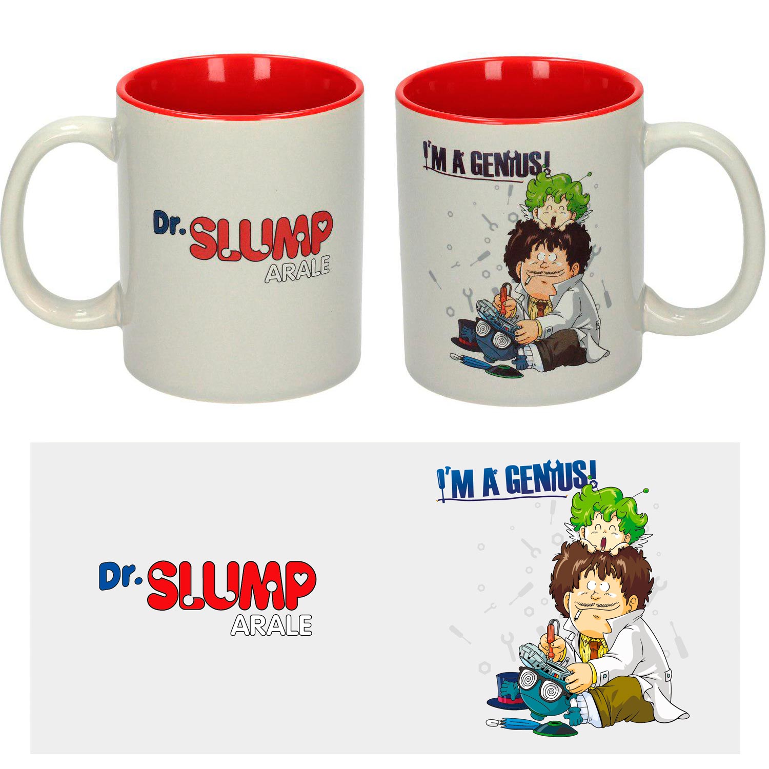 Dr Slump Mug Genius                                        
