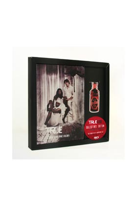True Blood Notebook Blanc Cahier + Marque-page bouteille