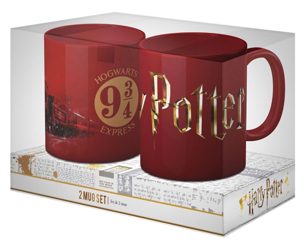 Harry Potter Set 2 Mugs Hogwarts Express