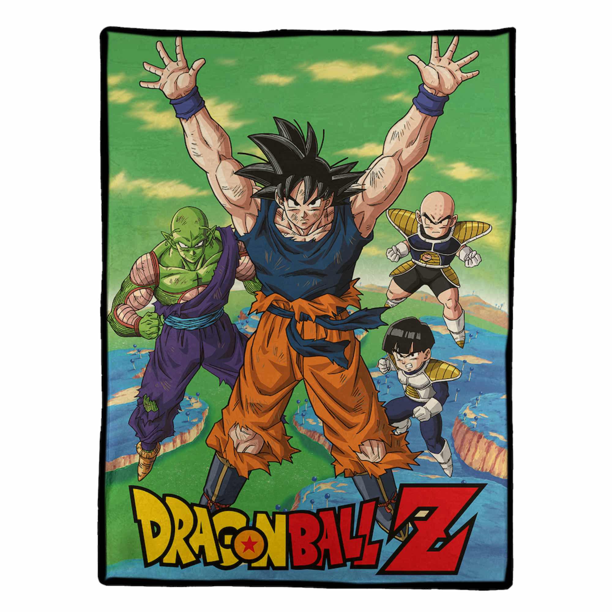 DBZ Couverture Polaire Namek 100X150