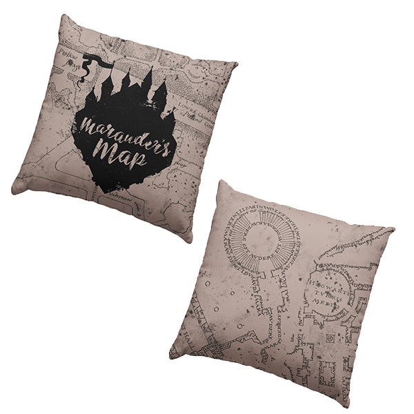 Harry Potter Coussin Carte Du Marauder