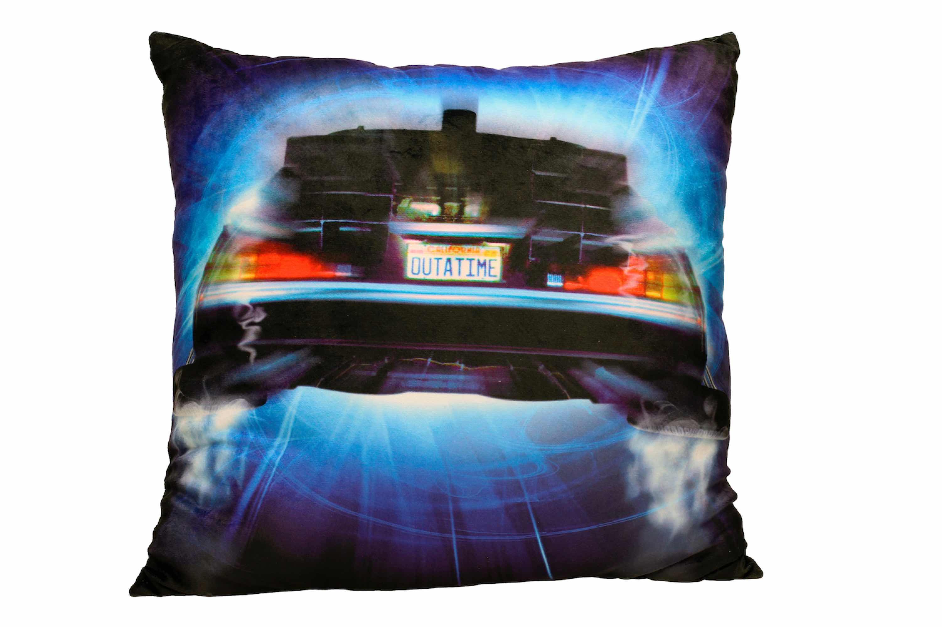 Retour Vers Le Futur Coussin Delorean