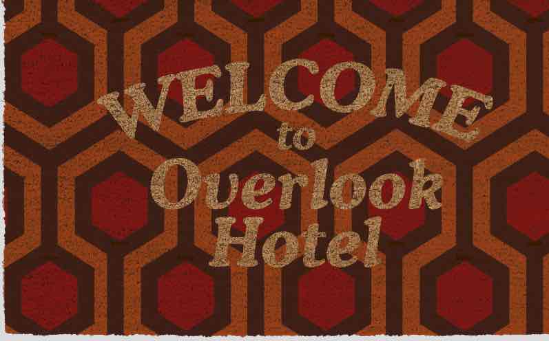 Shinning Paillasson Welcome To Overlook Hotel