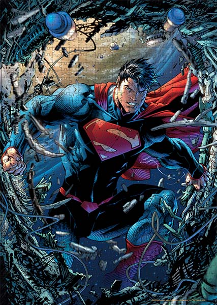 DC Universe Puzzle Superman Space