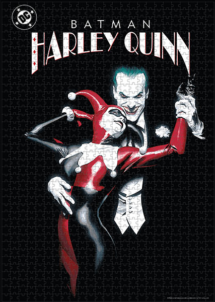 DC Universe Puzzle Joker & Harley Quinn 