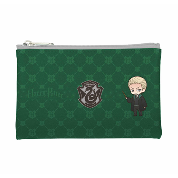 Harry Potter Pochette Rectangle Serpentard Draco & Rogue 17X11cm