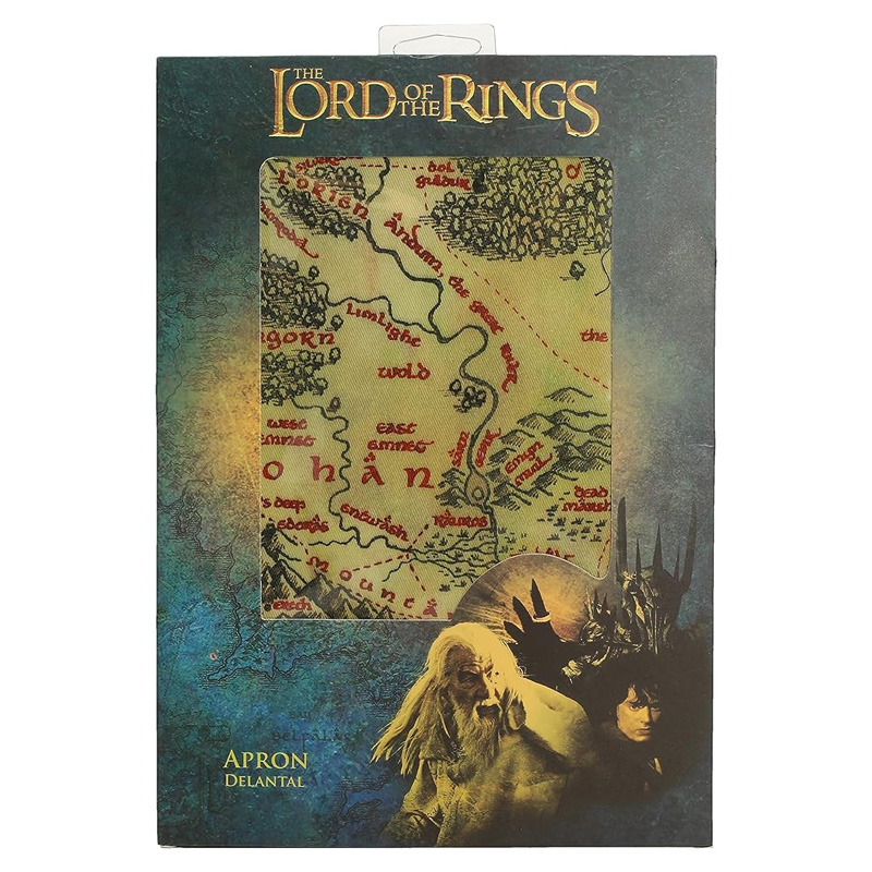 LOTR Le Seigneur Des Anneaux Tablier Carte