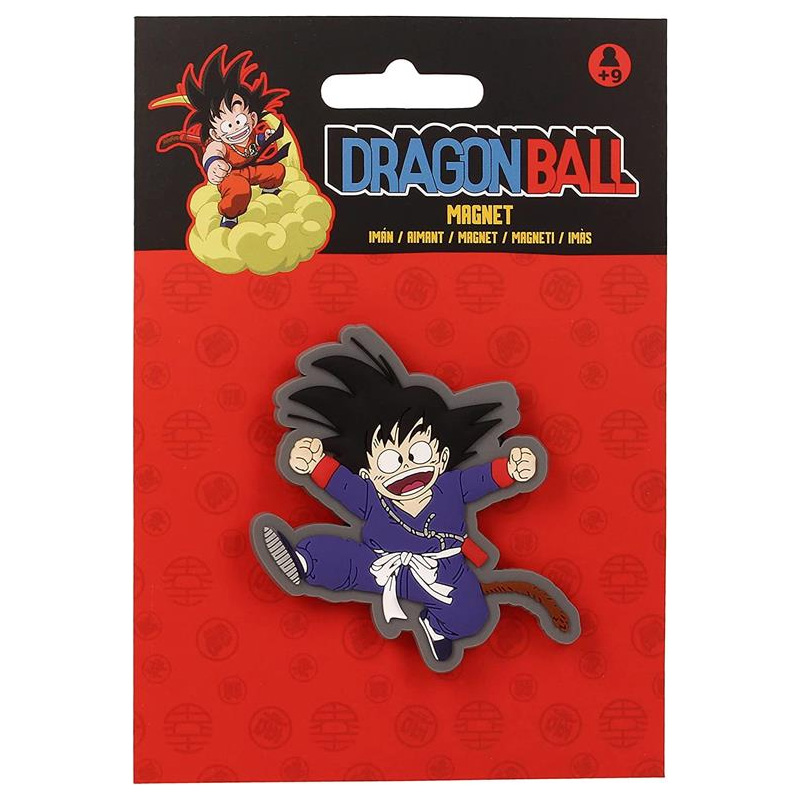 DBZ Magnet Relief Goku Enfant Dragon Ball 