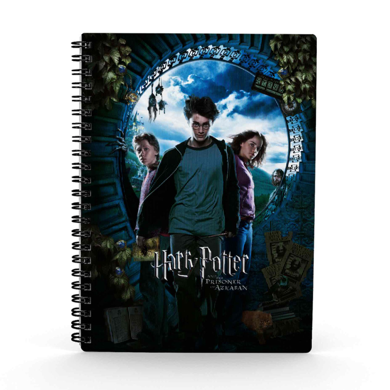 Harry Potter Cahier A5 3D Effect Harry Potter Azkaban 