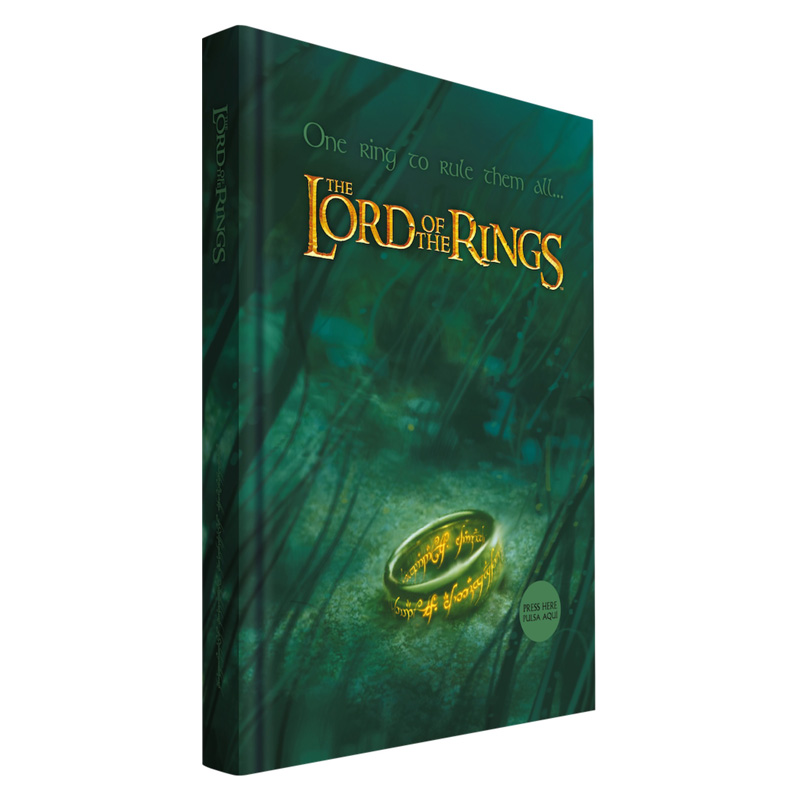 LOTR Le Seigneur Des Anneaux Cahier Lumineux One Ring To Rule Them All