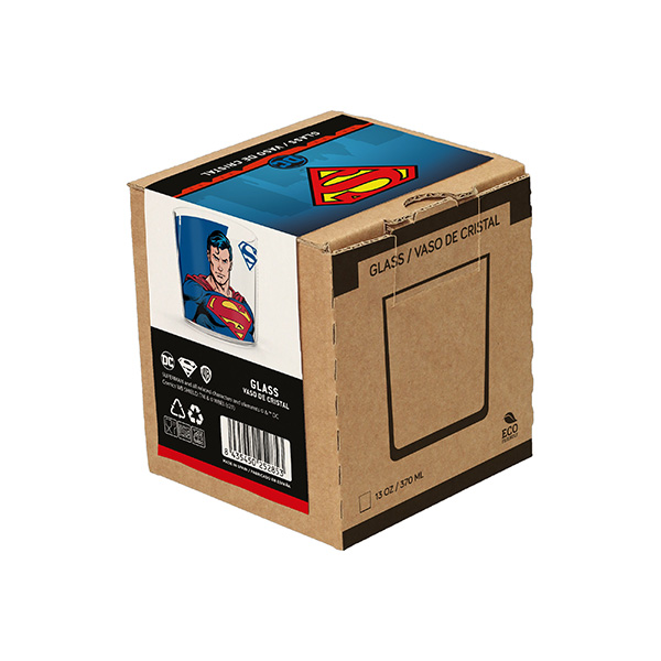 DC Verre Cristal Superman  370ml