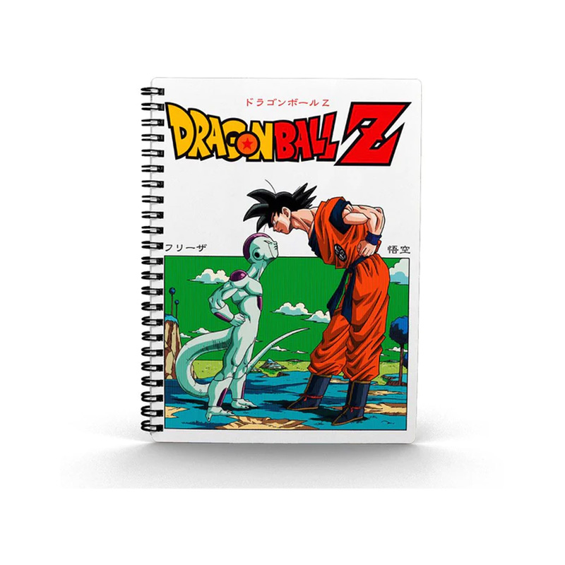 DBZ Cahier 3D Effect Frieza Vs Goku