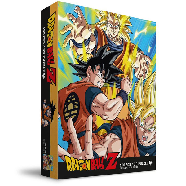 DBZ Puzzle Effet 3D Goku Saiyan 100pcs