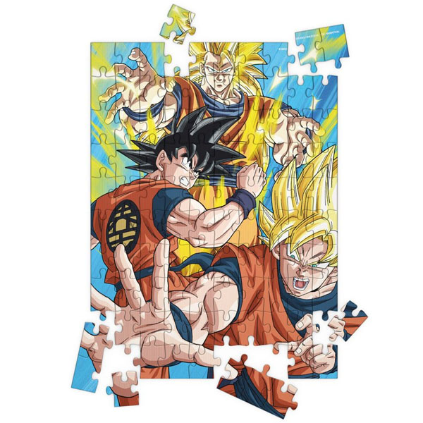 DBZ Puzzle Effet 3D Goku Saiyan 100pcs