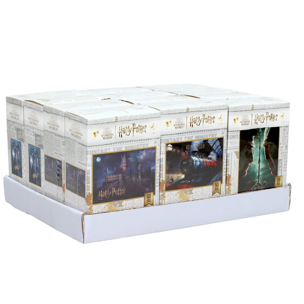 Harry Potter Display 12 Mini Puzzle 50pcs 6 Modèles