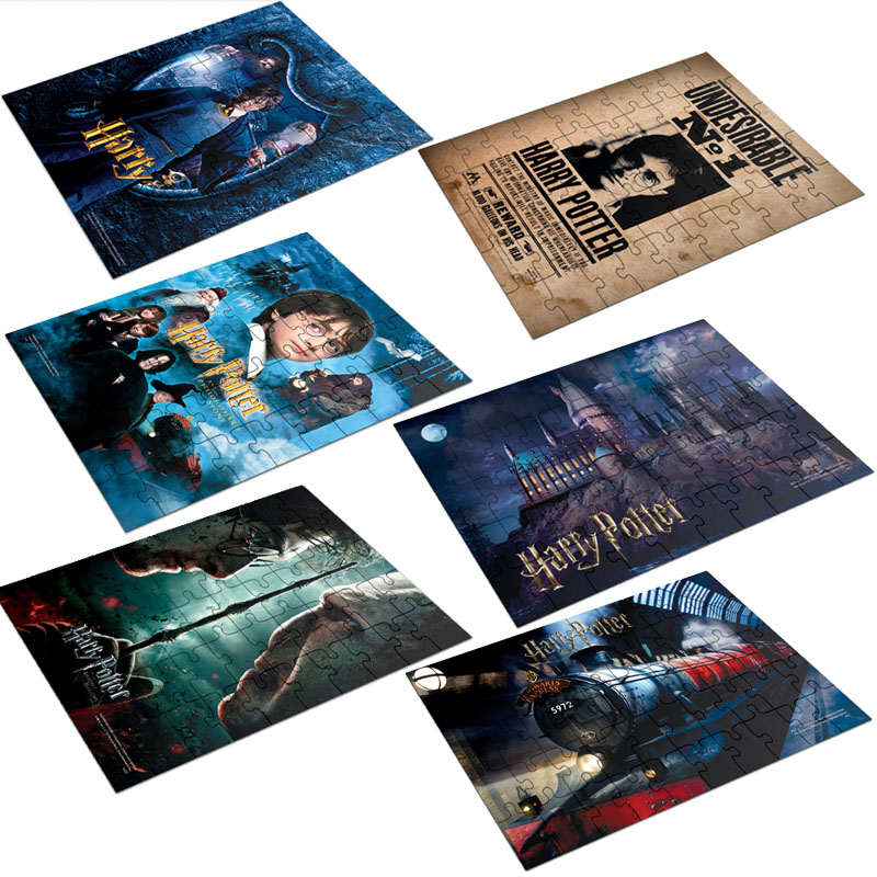 Harry Potter Display 12 Mini Puzzle 50pcs 6 Modèles