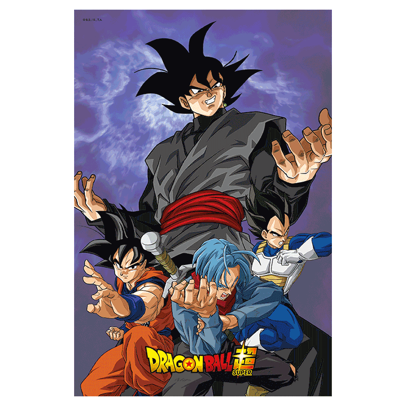 DBZ 3D Poster 40X60Cm Dragon Ball Future Trunks 