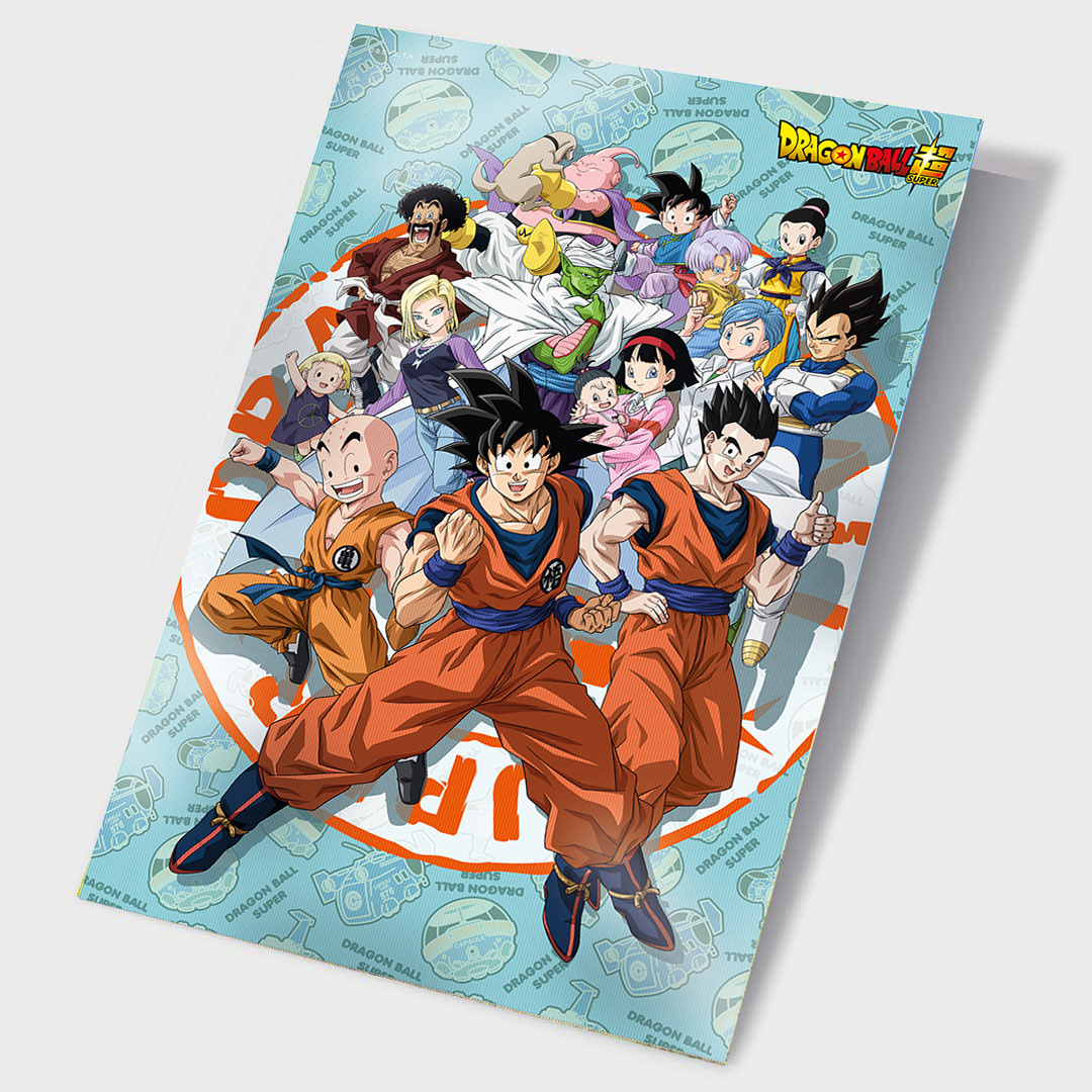 DBZ Dragon Ball Super 3D Poster Universe Survival Poster 3D 40x60cm