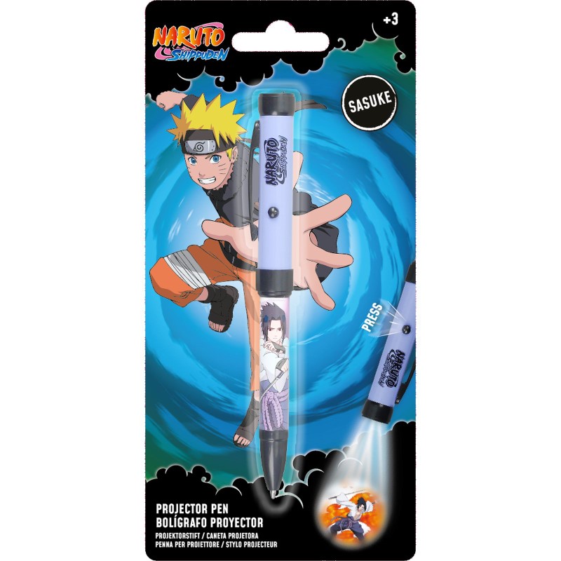 Naruto Shippuden Stylo Lumineux Projector Pen Presentoir 24pcs