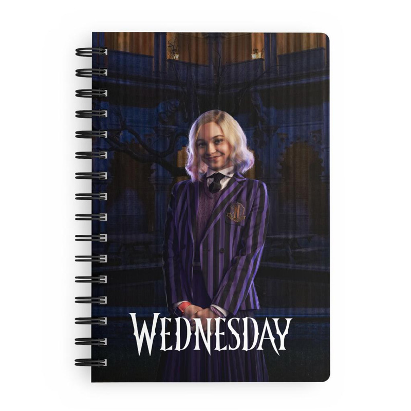 Wednesday Cahier 3D Effect Enid