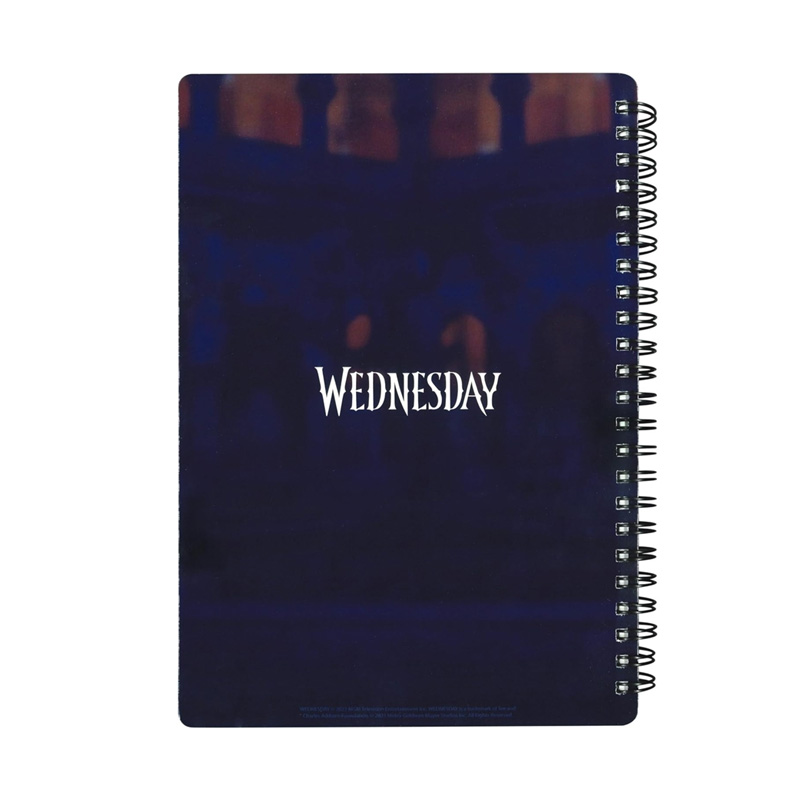 Wednesday Cahier 3D Effect Enid