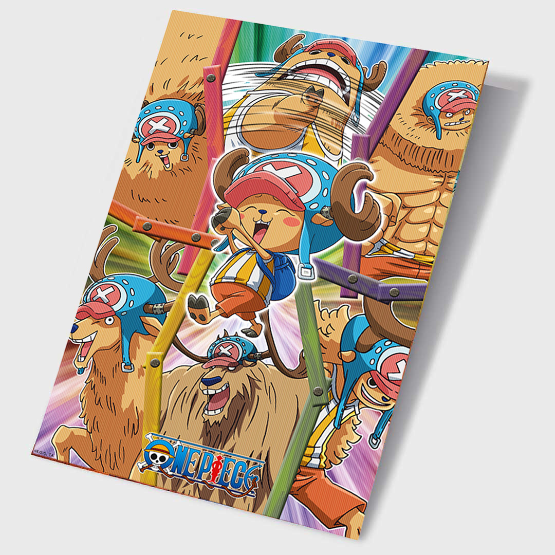 One Piece 3D Poster Tony Tony Chopper 38X58cm