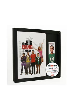 Big Bang Theory Notebook Cahier + Marque page