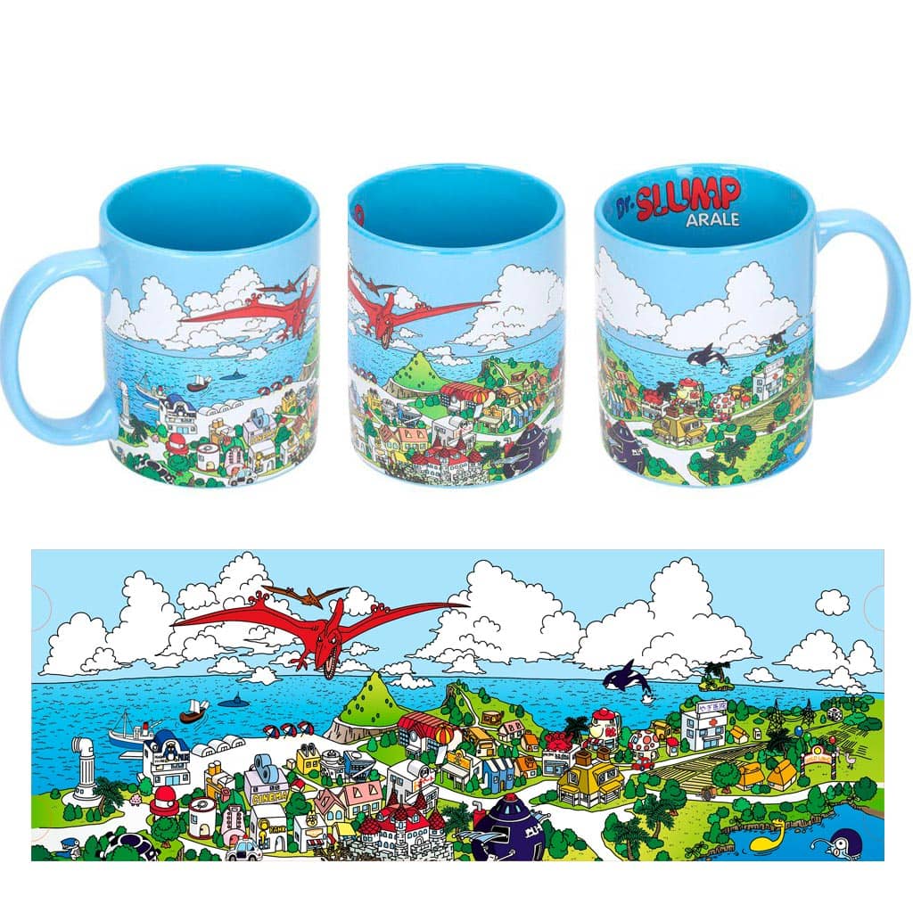 Dr Slump Mug Penguin Village