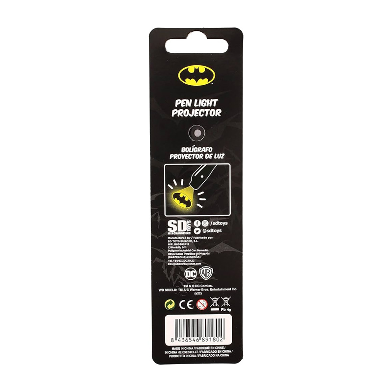 DC Universe Stylo Lumineux Batman Logo